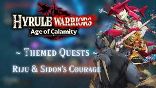 Riju amp Sidons Courage  AOC THEMED QUESTS  Defend the Spring of Courage [upl. by Aleetha]