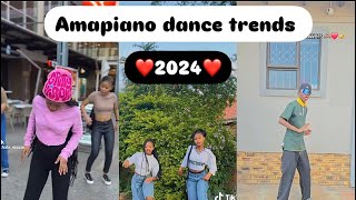 Amapiano dance moves 2024  trending [upl. by Aliab]