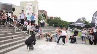 Jart Skateboards riders at Red Bull Bomb the line [upl. by Haikan316]