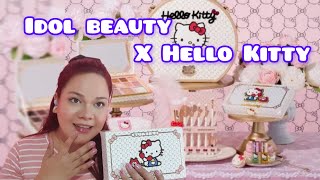 Maquillaje kawaii 💗 con Hello kitty 🎀 Es más de lo que esperaba 😻💄😘 haul hellokitty makeup [upl. by Carmela]