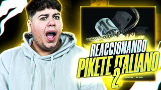 MI REACCION a PIKETE ITALIANO REMIX [upl. by Airetnohs863]