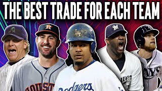 The BEST Trade EVER For Each Team by the MLB Trade Deadline [upl. by Aitnuahs]