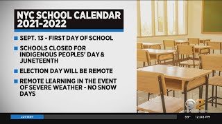 NYC Releases 202122 School Calendar [upl. by Sivle]