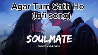 Agar Tum Sath Ho new slowed and Reverb Lofi song hindisong lofi [upl. by Itsyrk315]