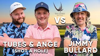 Can 2 Mid Handicappers Beat A Scratch Golfer With A Shot A Hole  Tubes amp Ange v Jimmy Bullard [upl. by Elisabeth796]