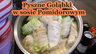 GOŁĄBKI W SOSIE POMIDOROWYM Z MIĘSEM RYŻEM PRZEPIS TRADYCYJNE PYSZNE babciabozenkagotuje🧡NR11 [upl. by Oberheim]