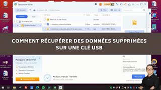 Comment récupérer données clé USB sans formater [upl. by Thanasi656]