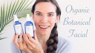 ORGANIC FACIAL ft Blue Beautifly  Demo amp review [upl. by Rosenthal]