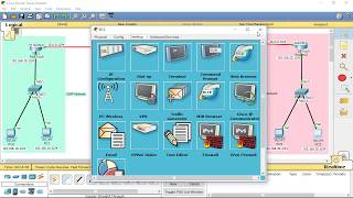 How to configure Redistribution between EIGRP and OSPF in Packet Tracer [upl. by Hoashis476]