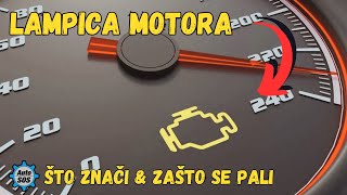 Lampica Motora  što znači i zašto se pali [upl. by Ahsinek]