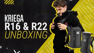 Kriega R16 amp R22 Backpack Unboxing [upl. by Olbap]