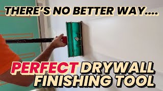 Pro Drywall Finishers Tool Needed To Make Money in New Construction [upl. by Emersen]