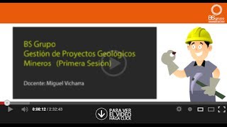 Gestión de Proyectos Geológicos Mineros [upl. by Yrret491]