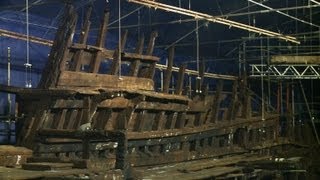 Treasures from Englands Mary Rose ship resurface [upl. by Kcirred]