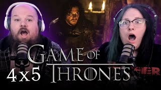 Going Down At Crasters  GAME OF THRONES 4x5 REACTION [upl. by Bachman]