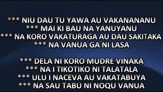 KO BAU NA YANUYANU  INOKE BARAVILALA  KARAOKE [upl. by Guttery]