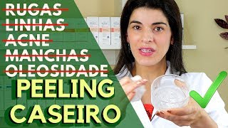 Faça PEELING CASEIRO  Resultado PROFISSIONAL [upl. by Anaujik]