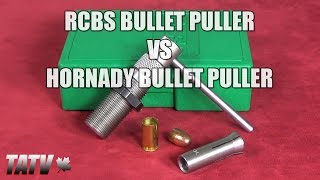 RCBS Bullet Puller vs Hornady Cam Lock Bullet Puller [upl. by Savior]