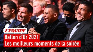 Ballon dOr 2021  Les meilleurs moments de la cérémonie [upl. by Mathew]