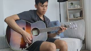 Learning Guitar  Month 6  Yellow Coldplay [upl. by Iaoh]