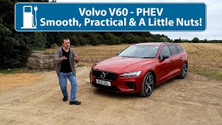 Volvo V60  PlugIn Hybrid In A Smooth Slightly Nuts Package [upl. by Aelahc]