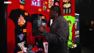 Raw RTruth trashes a WWE merchandise stand [upl. by Abisha]