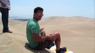 Sandboarding in Huacachina Peru [upl. by Graff]