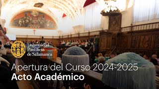 Acto de Apertura Curso Académico 20242025 [upl. by Emelda]