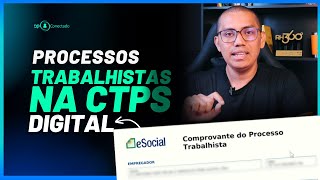 Reconhecimento de vínculo Anotação no eSocial S2500 não está aparecendo na CTPS Digital  ENTENDA [upl. by Shiroma]