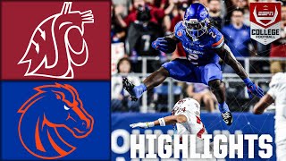 Washington State Cougars vs Boise State Broncos  Full Game Highlights  ESPN College Football [upl. by Yadsendew431]