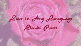 Love In Any Language by Sandi Patty [upl. by Taylor]