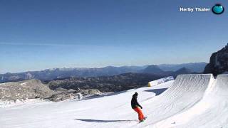 Blue Tomato Snowboard Team  Shredding at Dachstein [upl. by Adroj47]