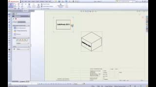 SolidWorks 2013  Convert View to Sketch Project [upl. by Attenov950]