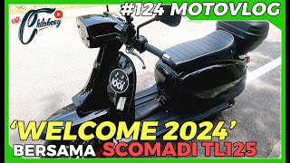 Selamat Tahun Baru 2024 amp Welcome To My Scomadi TL125 [upl. by Ennahtur544]