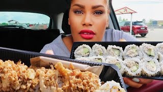 SUSHI MUKBANG┃raz le bol [upl. by Aicirtel]