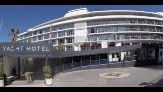 Sunborn Yacht Hotel Gibraltar video  Luxury Hotel  Gibraltar UK [upl. by Nelleeus]