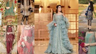 pakistani party wear dresses 2023fashionlatestdesign2023 [upl. by Ah265]