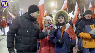 Jedyna Młoda Polka WYJAŚNIA TUSKA Na Marszu PiS [upl. by Wilt]