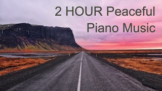 2 HOUR The Most Beautiful Peaceful Piano Music for Studying and Concentration [upl. by Brewster]