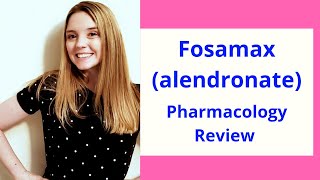 FOSAMAX ALENDRONATE  PHARMACOLOGY REVIEW [upl. by Natanhoj22]