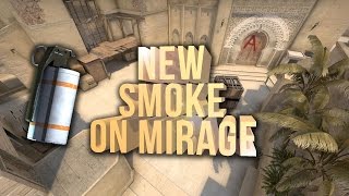 NEW SMOKE ON MIRAGE CSGO [upl. by Hudgens475]