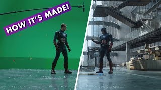 Marvel Studios’ Avengers Endgame — Making the Cap vs Cap fight [upl. by Jareen]