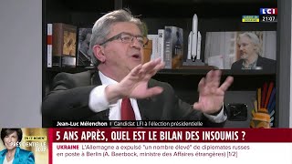 JeanLuc Mélenchon invité de Ruth Elkrief sur LCI [upl. by Tenej212]