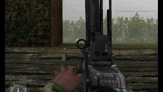 quotCall of Duty 1quot full walkthrough on Veteran Part 10  UK Campaign Pegasus Bridge  Day [upl. by Ardna]