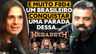 A saída do ANGRA para entrar pro MEGADETH Kiko Loureiro [upl. by Sears]