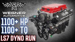 427 CI LS7 with 2650i Harrop Supercharger Puts Down 1100HP Dyno Run [upl. by Iruj791]