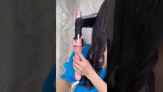 Hair curling method ♥️ shorts reels youtubeshorts tranding hairstyle [upl. by Bain]