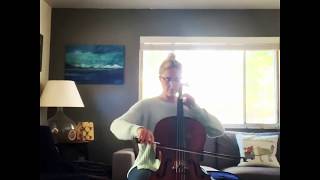 Improve Cello Bowing Technique Sevcik Op 3 40 Variations  Theme [upl. by Pamella]