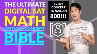 The Digital SAT Math Critical Concept BIBLE [upl. by Edras]