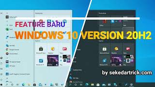 Feature Baru Windows 10 Version 20H2  Windows 10 October 2020 Update [upl. by Aenil]